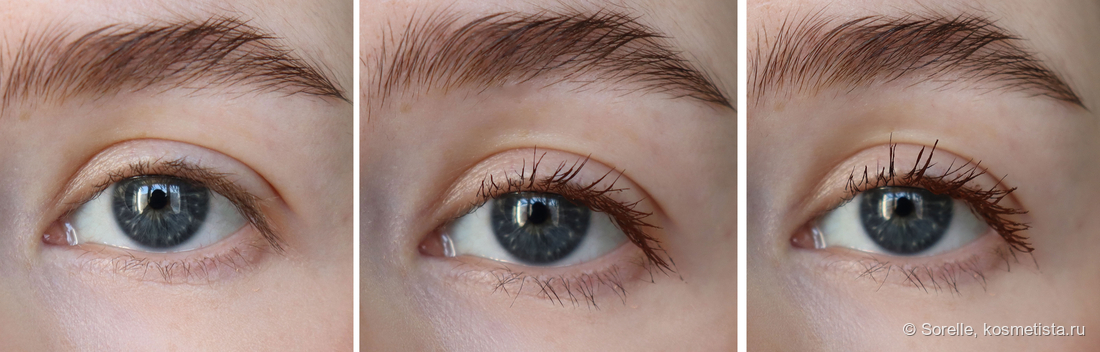 Без туши/в 1 слой/в 2 слоя