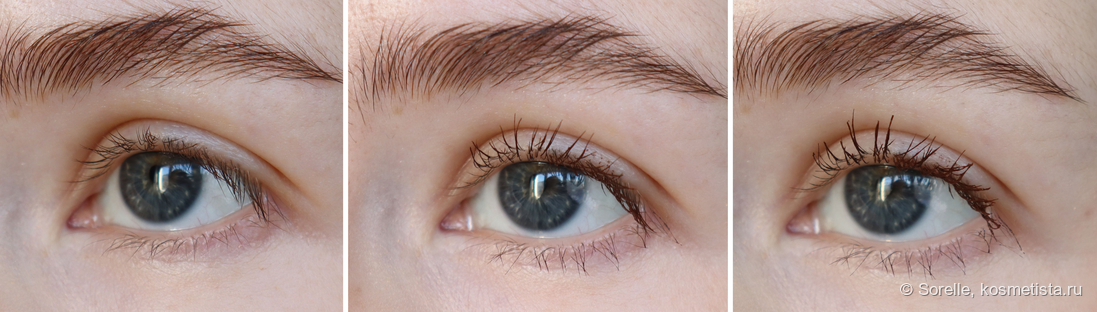 Без туши/в 1 слой/в 2 слоя