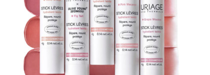 Коллаборация года: Uriage x Rom&nd stick levres в оттенке 01 Barrier Grape