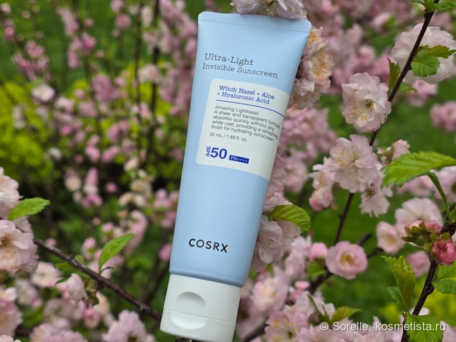 Cosrx Ultra-light invisible sunscreen SPF 50 PA++++