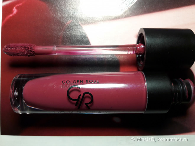 Шикарная Golden Rose Longstay liquid matte lipstick №5