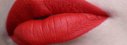 Страстный красный и шоколад с золотом. Golden Rose Longstay liquid matte lipstick №9 и 12