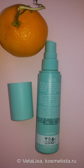 Органическое разочарование в мисте от Kora Organics