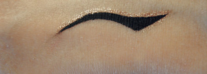 Golden Rose Cat's eyes Eyeliner in Black