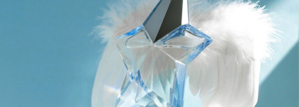 Две голубые звезды Mugler Angel Eau Sucree 2014 и Angel EDT 2019