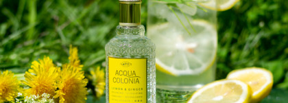 Хрустальные колони 4711 Acqua Colonia Intense Floral Fields of Ireland и Lemon&Ginger