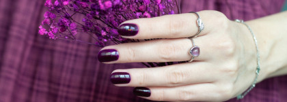 Фиолетовое стекло Dance Legend Эмаль Glass Collection 1058