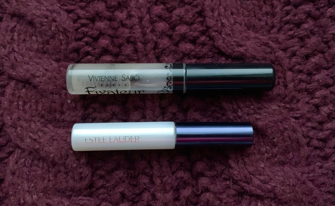 Stay-In-Place Brow Gel Прозрачный гель для фиксации бровей от Estee Lauder и его бюджетный аналог от Vivienne Sabo