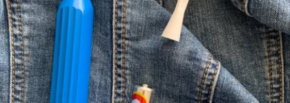 Японская электрическая звуковая ионная зубная щётка DB-3XB Minus-ion Hapica