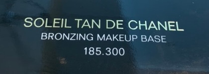 Бронзер Soleil Tan De Chanel bronzing makeup base