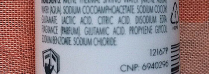 Чистка с Avene