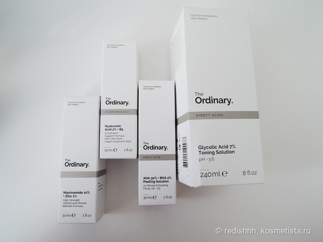 The Ordinary: обзор 4-х средств