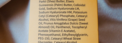 Знакомство с брендом Uvinion и их питательным кремом для лица с коллоидным золотом и 2-мя видами гиалуроновой кислоты