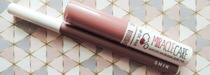 Бюджетное комбо для нюдовых губ: карандаш Shik в оттенке Florence и масло-бальзам Luxvisage Miracle Care в оттенке 101 Powder Rose