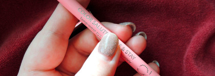 Неоднозначный карандаш для глаз от OK Beauty Color Salute Slide & Stay в винном оттенке Burgundy