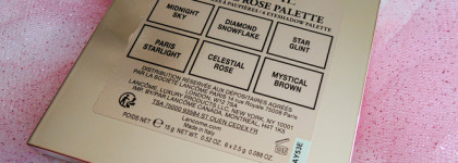 Красивая, но скучная лимитка от Lancome - Celestial Rose Palette Christmas Holiday 2024