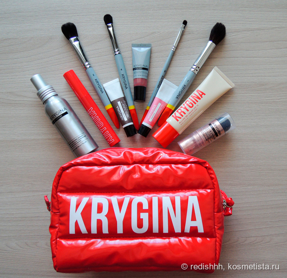 Krygina Girl: моно-макияж косметикой бренда Елены Крыгиной
