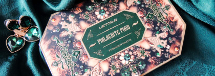 Сказочная новинка 2026 года от Лэтуаль - палетка теней Malachite Maid Eyeshadow Palette Letoile