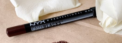 Осенний вариант подводки для голубых и серых глаз с NYX Professional Make Up Faux Blacks Eyeliner в оттенке 06 Burnt Sienna