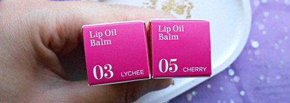 Великолепный Clarins Lip Oil Balm в оттенках 03 Lychee и 05 Cherry