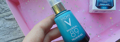 Уход Vichy - сыворотка с ретинолом, флюид Normaderm и крем для кожи вокруг глаз