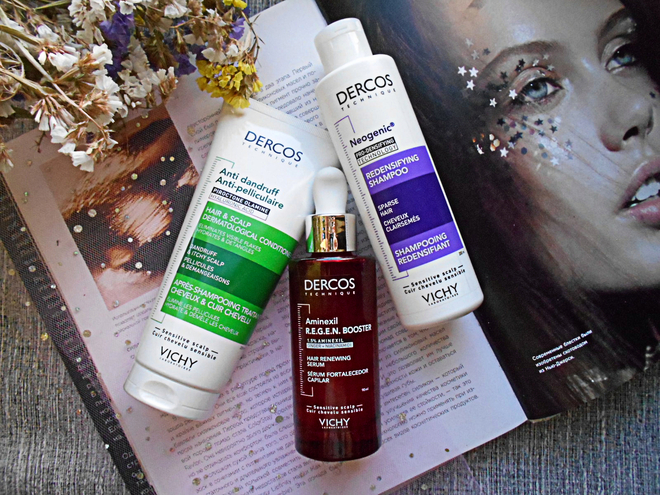Vichy - 3 средства для здоровых и красивых волос