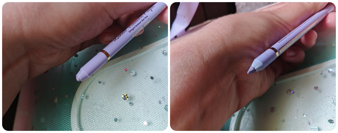 до и после использования точилки