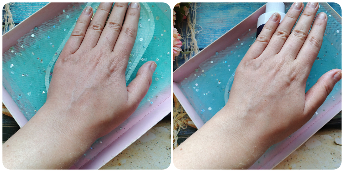 до и после нанесения