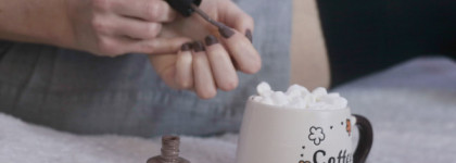 Знаешь, радость - это кофе с молоком или  OPI Nail Lacquer NL B85 Over the taupe