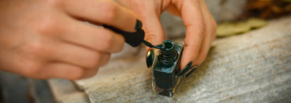 "Суперчеловеческие ногти для тебя!" - Picture pоlish "Kryptonite"