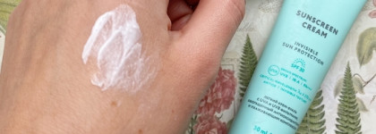 M.aklive Sunscreen cream Invisible sun protection SPF 30 - единственный защитный крем, к которому у меня нет претензий