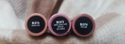 Мои ультракомфортные питательные малышки "NYX Butter Gloss" № 14, № 15, №16