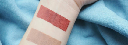 Жидкая губная помада nyx lip lingerie в оттенках corset (09) и exotic (12)