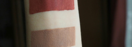 Жидкая губная помада nyx lip lingerie в оттенках corset (09) и exotic (12)