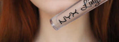 Жидкая губная помада nyx lip lingerie в оттенках corset (09) и exotic (12)