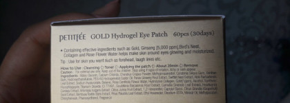 Новый фаворит - гидрогелевые патчи Petitfee Gold Hydrogel Eye Patch