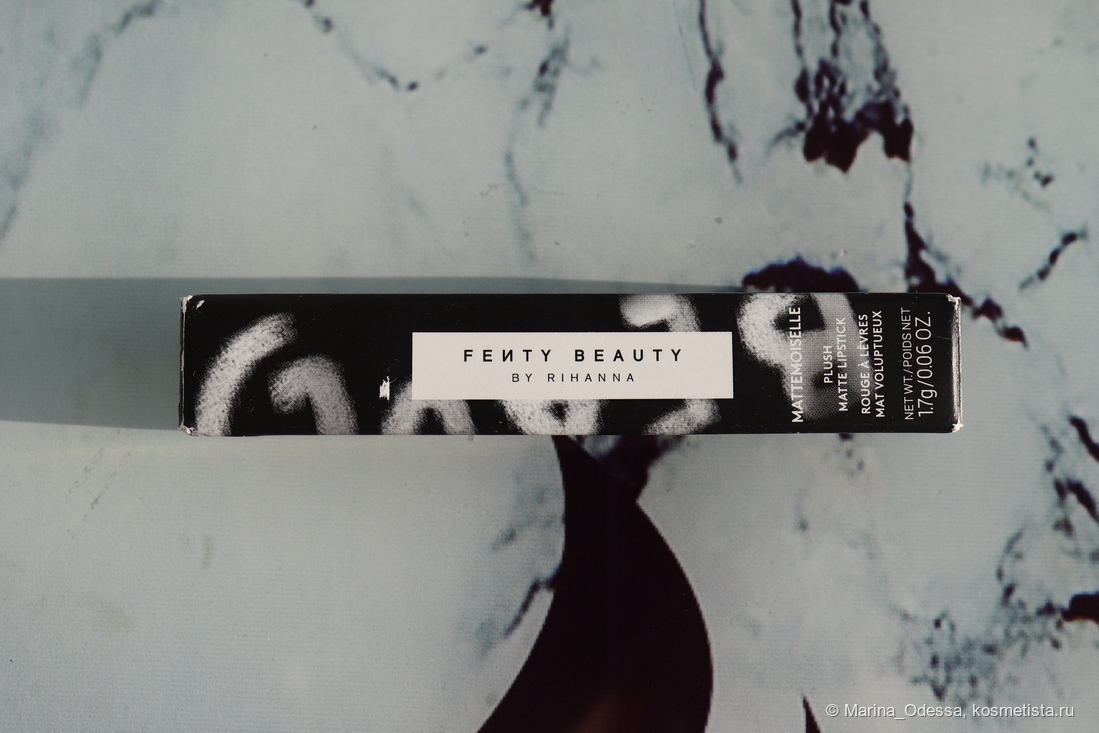 Fenty Beauty by Rihanna Mattemoiselle Plush Matte Lipstick в оттенке Ma`Damn