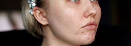 Пятиминутка: быстрый макияж в лиловых тонах