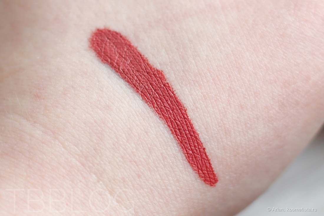 Свотч Nars Powermatte Lip Pigment в оттенке American Woman
