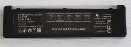 Введение в орнитологию: обзор палетки теней StasyAlex E27 Fairy Wren