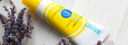 Минеральный санскрин с тонким лавандовым запахом: Bliss Block Star Invisible Daily Sunscreen