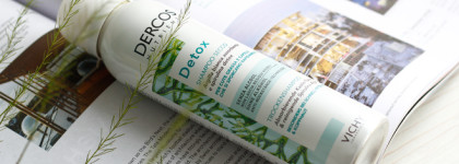 Сухой шампунь для чувствительной кожи головы - Vichy Dercos Nutrients Detox Dry Shampoo