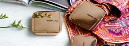 Одни из лучших румян, что я пробовала: Hourglass Ambient Lighting Blush в оттенках Mood Exposure, Ethereal Glow и Incandescent Electra