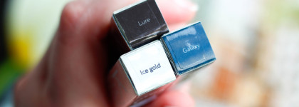 Больше, чем OK: карандаши для век O.K. Beauty в оттенках Galaxy, Ice Gold и Lure