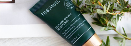 Всегда ли люкс лучше: Biossance Squalane + Glycolic Renewal Mask