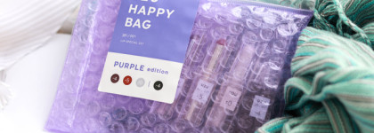 Футуристичные помады и блеск из Японии: Uzu by Flowfushi Happy Bag Lip Special Set Purple Edition