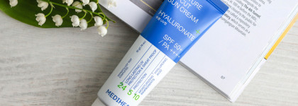 Отличный увлажняющий санскрин из Кореи: Mediheal Moisture UV Cut Sun Cream Hyaluronate SPF 50+/PA++++