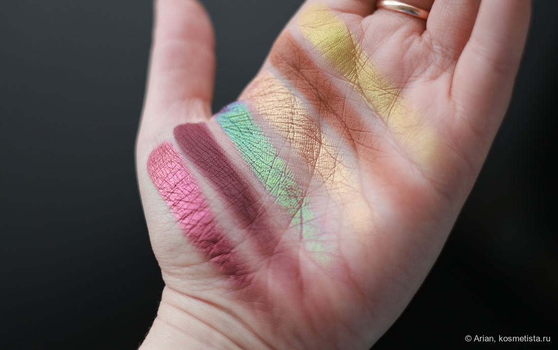 Свотчи палетки (слева направо): 144 - 145 - 146 - 147 - 148 - 149