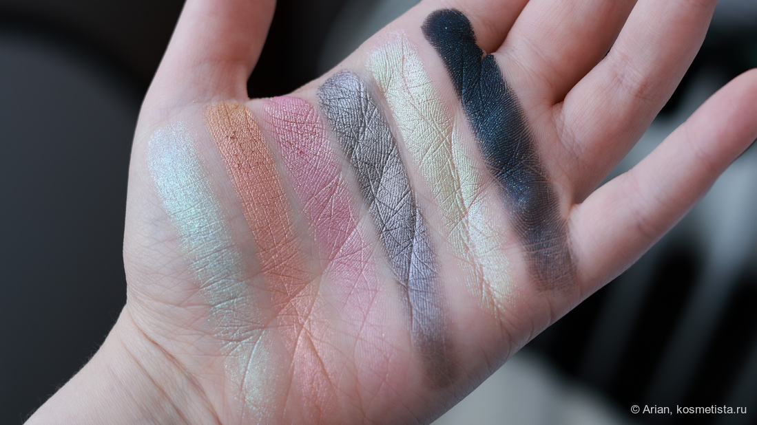 Свотчи (слева направо): Supercluster - Sun - Orion - Mercury - Quasar - Galaxy