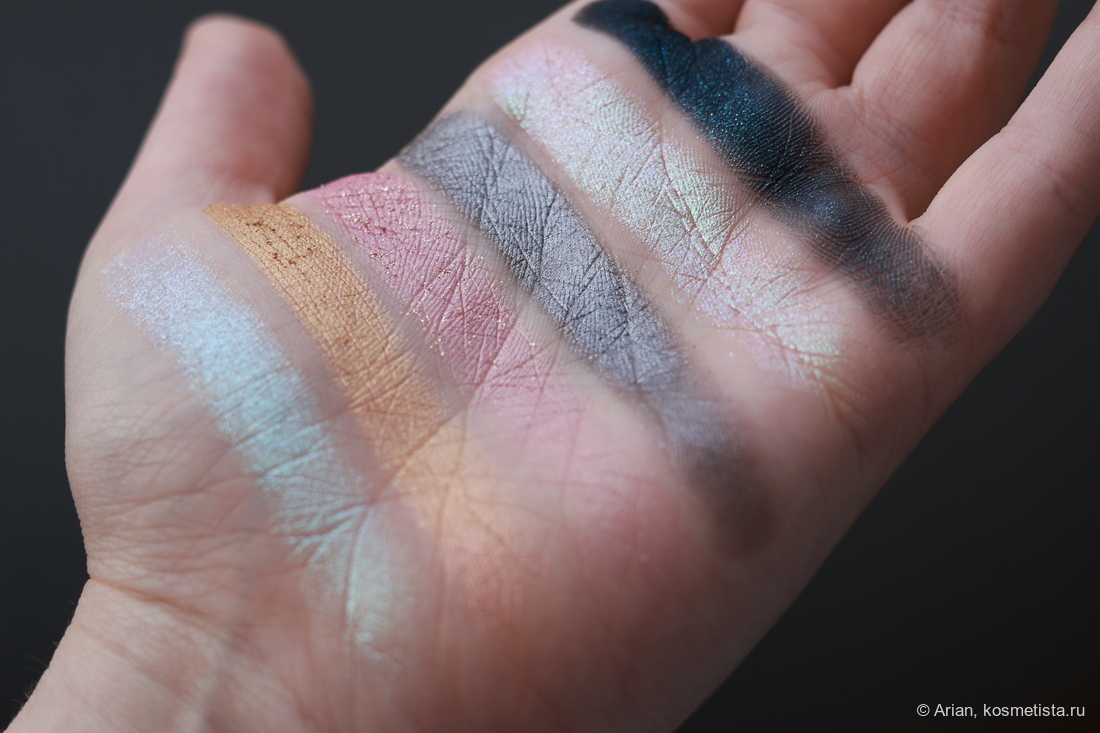 Свотчи (слева направо): Supercluster - Sun - Orion - Mercury - Quasar - Galaxy